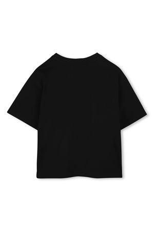 tshirt in cotone nero MARC JACOBS KIDS | W6045609B